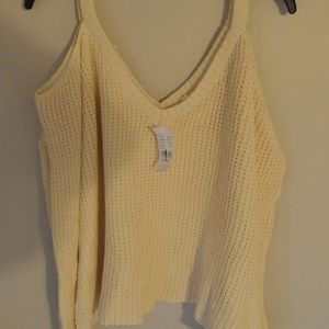 PacSun Cream Sweater